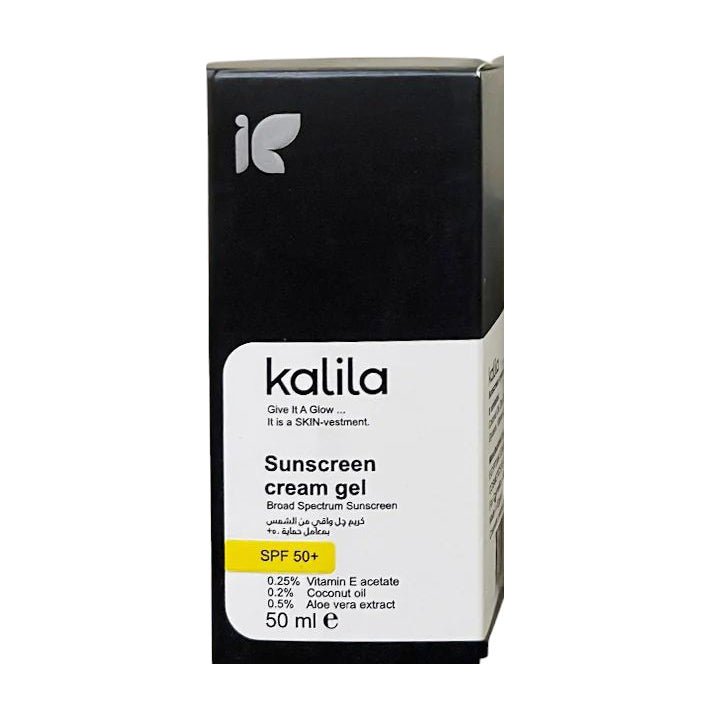 Kalila Sunscreen SPF 50+ Cream Gel - 50ml