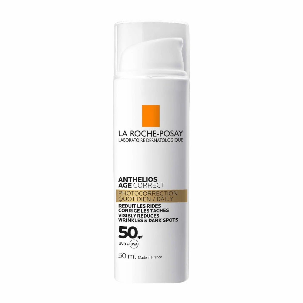 La Roche Posay Anthelios Age Correct SPF 50+ Anti Ageing Invisible Sunscreen - 50ml