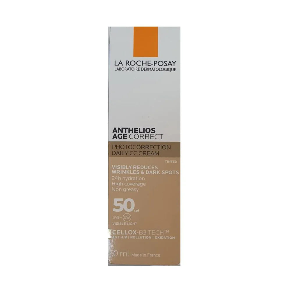 La Roche-Posay Anthelios Age Correct Tinted SPF 50+ Cream - 50ml