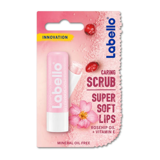 Labello Caring Scrub With Rosehip Oil + Vitamin E