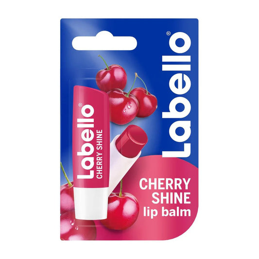 Labello Cherry Shine Lip Balm - 4.8gm