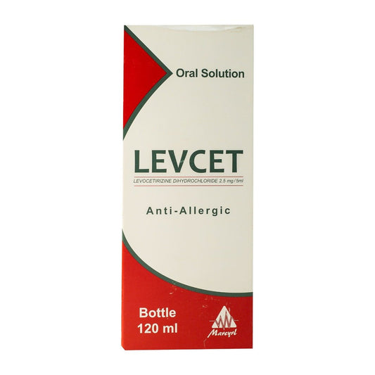 Levcet 2.5 mg Syrup - 120 ml