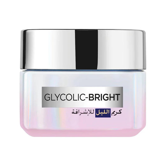 L'Oreal Glycolic Bright Glowing Night Cream - 50ml