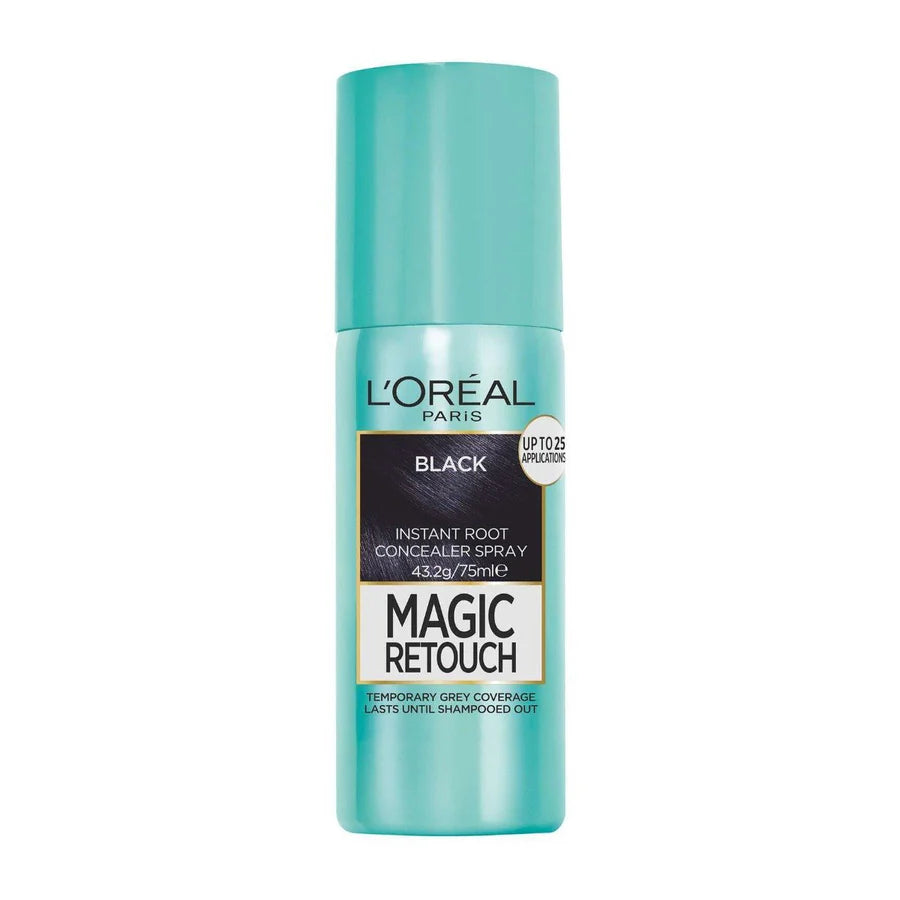 L'Oreal Magic Retouch Black Temporary Root Concealer Spray – 75ml