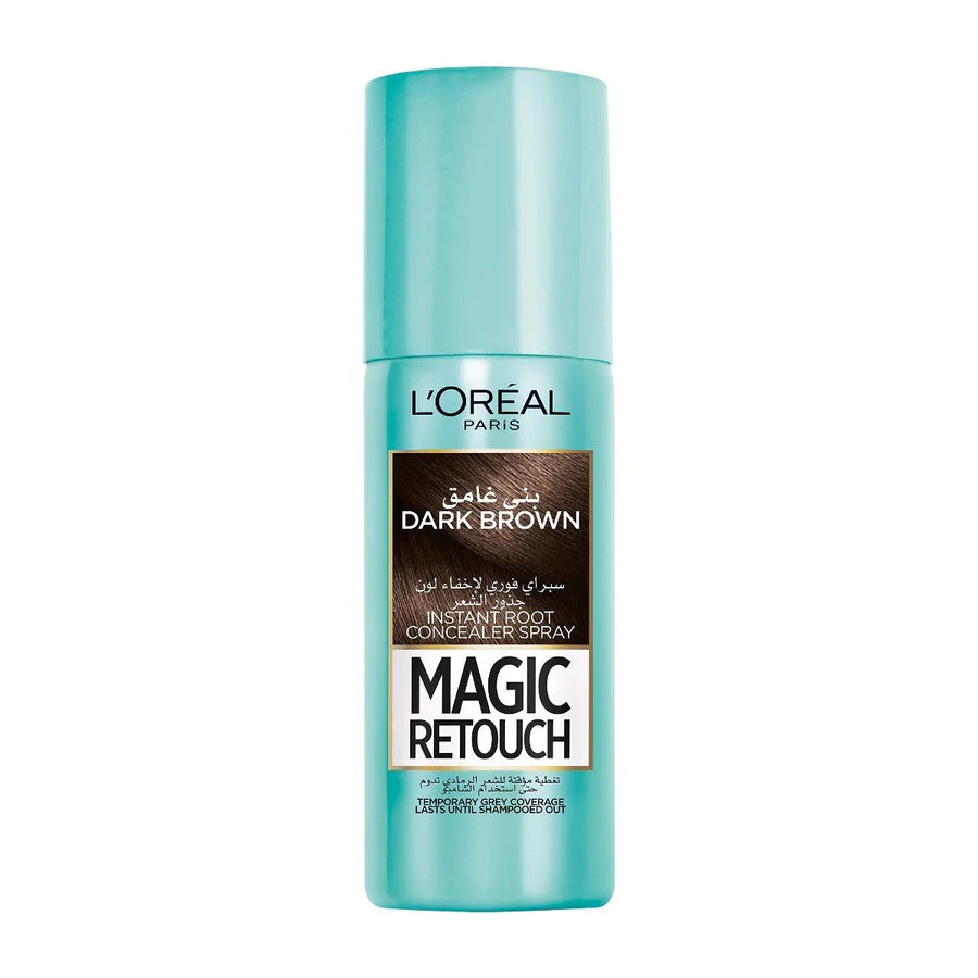 L'Oreal Magic Retouch Dark Brown Temporary Root Concealer Spray – 75ml