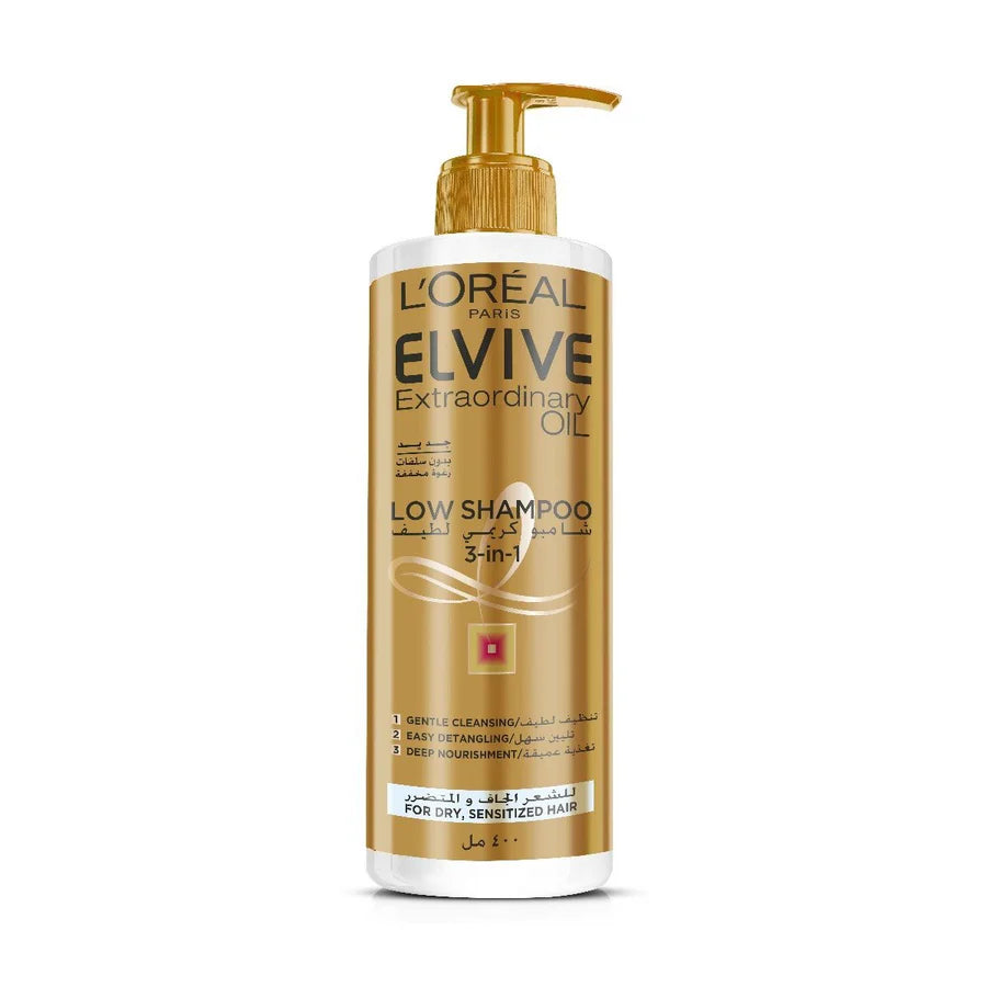 Loreal paris Elvive Extraordinary Oil Low Shampoo - 400ml