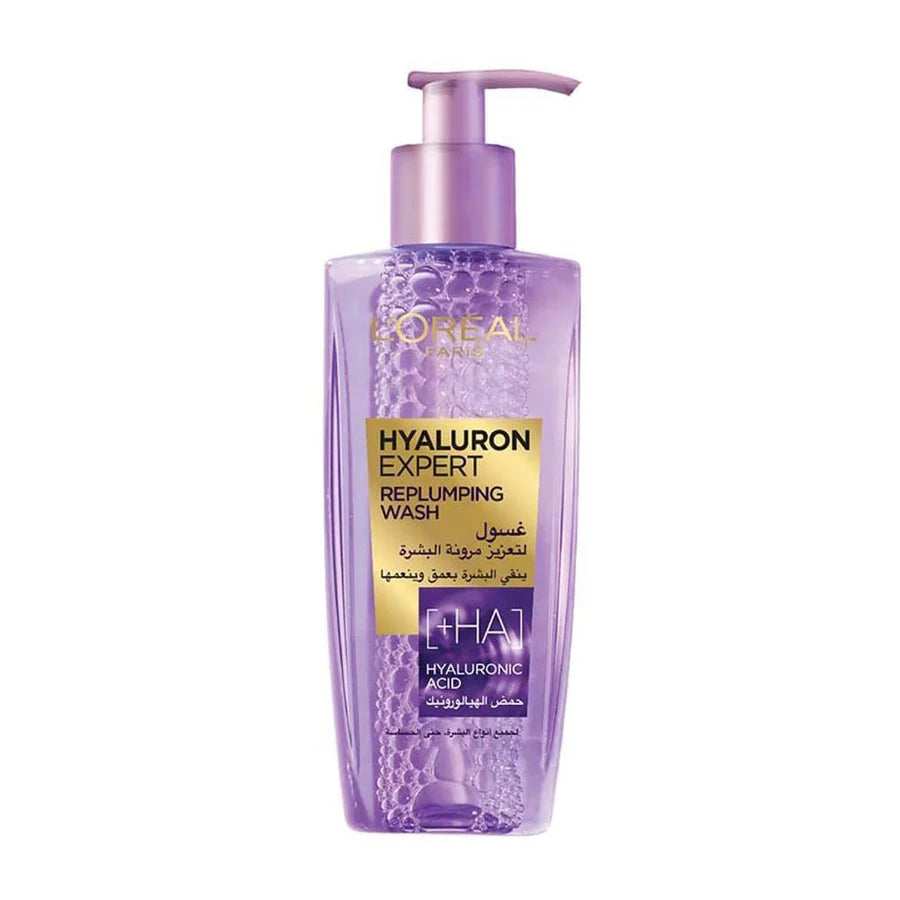 L'Oreal Paris Hyaluron Expert Replumping +HA Gel Wash – 200ml