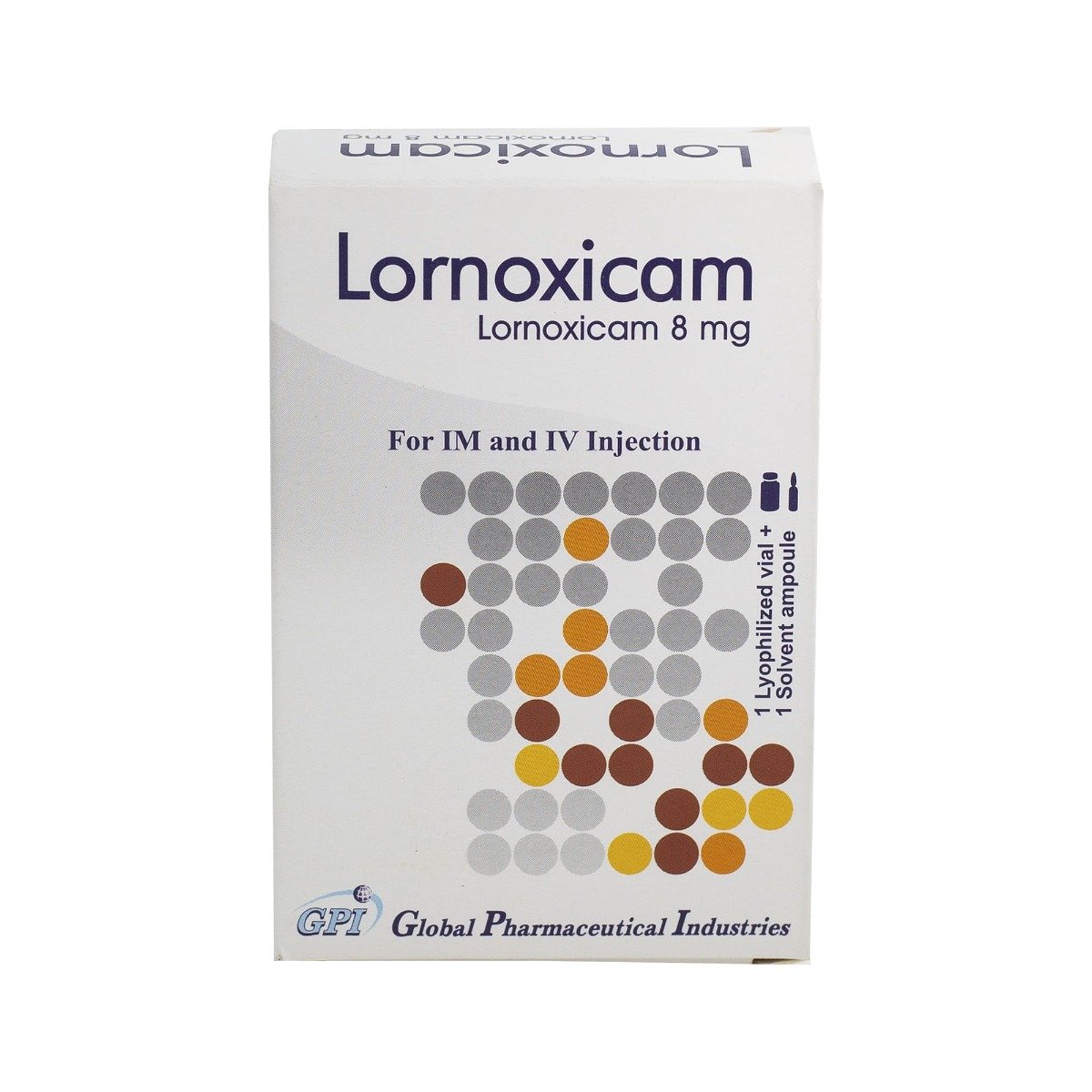 Lornoxicam 8 mg-2 ml - 1 Vial