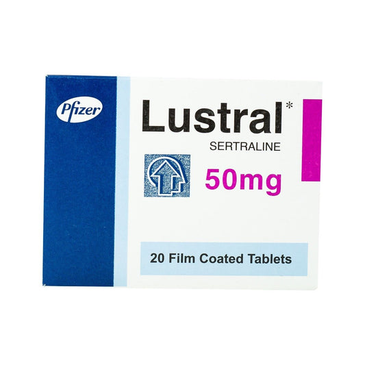 Lustral 50 mg - 20 Tablets