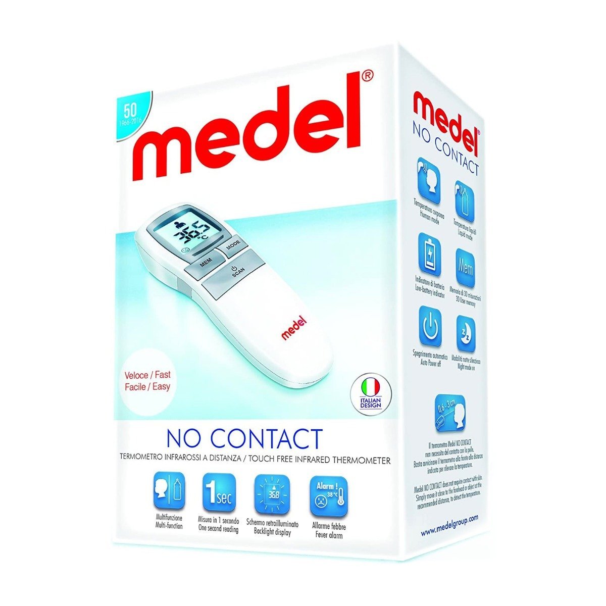 Medel No-Contact Touch Free Infrared Thermometer