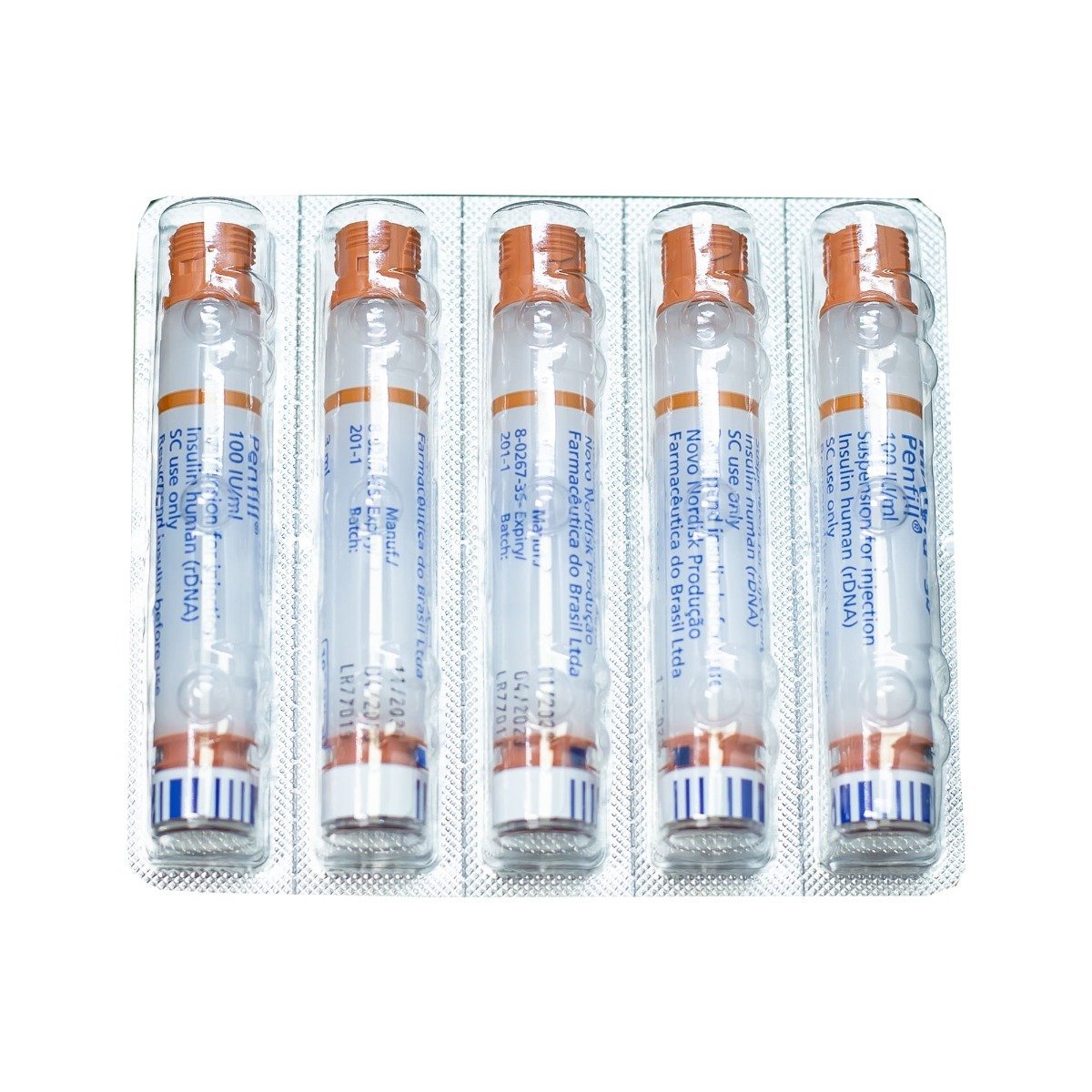 Mixtard 30 100 IU-ml 3 ml - 5 Cartridges