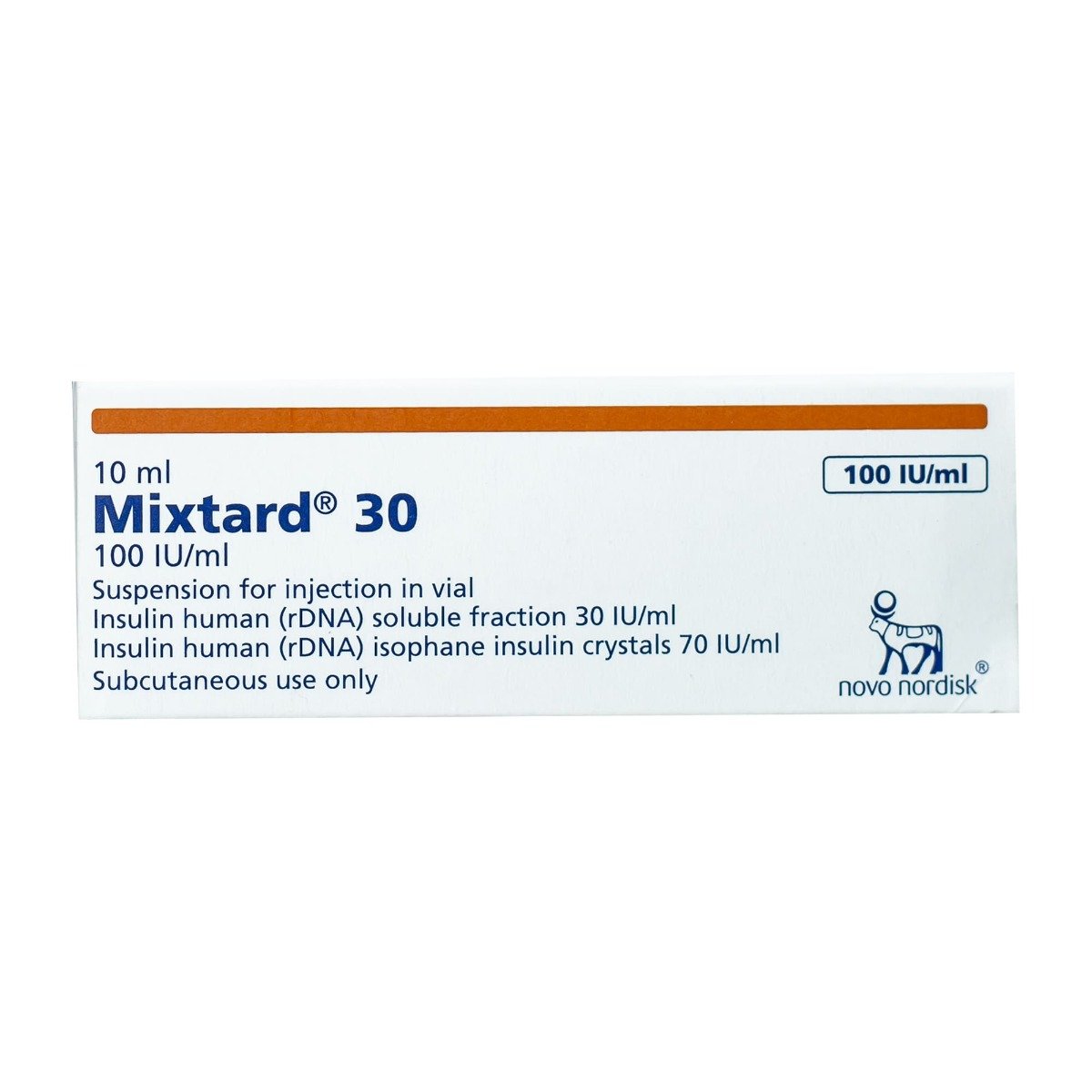 Mixtard Vial 100 IU-ml - 10 ml