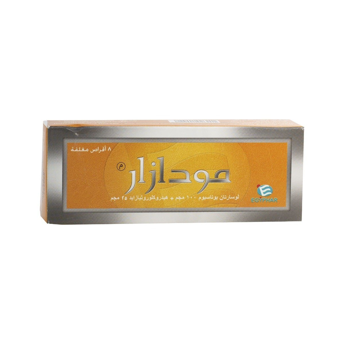 Modazar 100 mg-25 mg - 8 Tablets