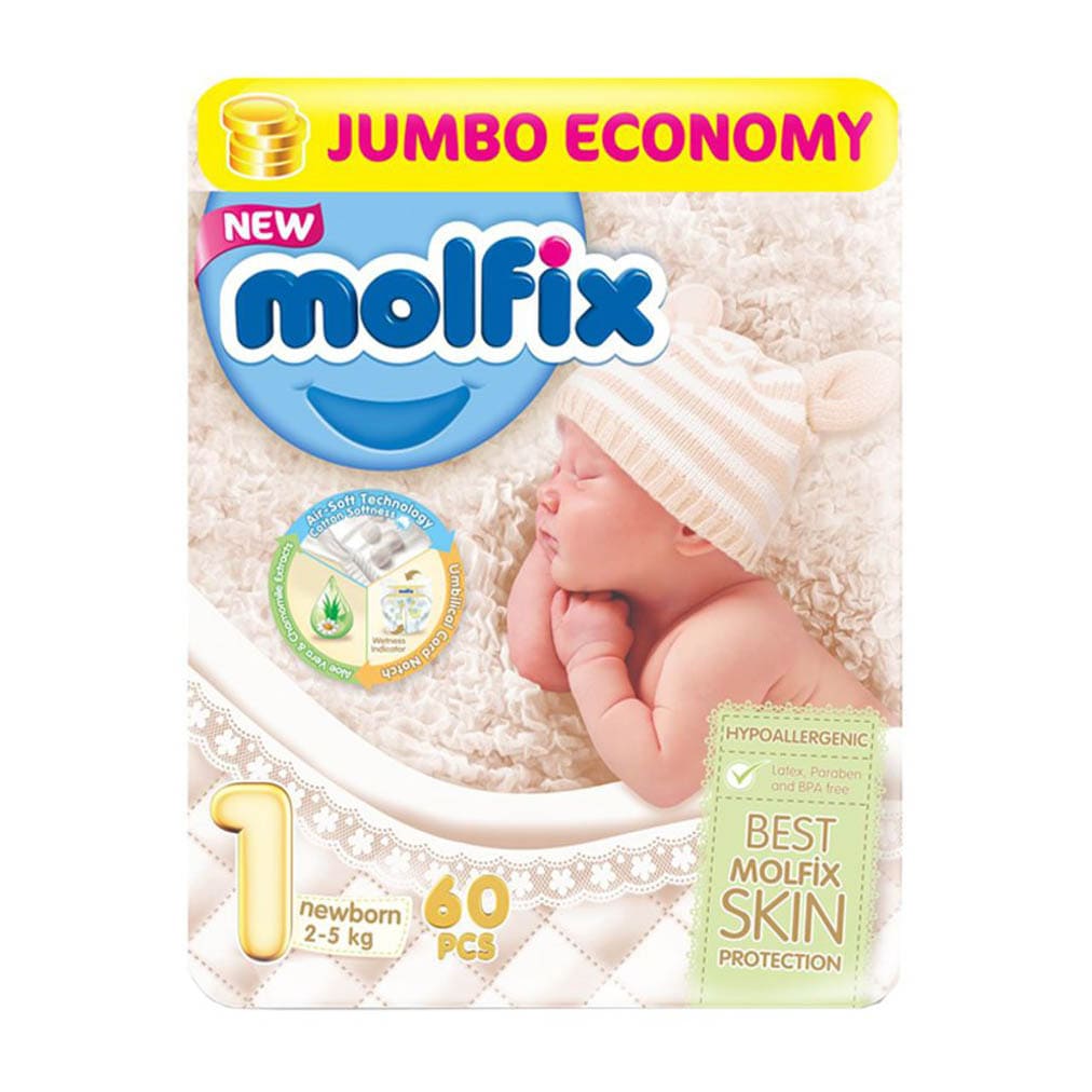 Molfix Comfort Fix Size (1) New Born 2-5kg