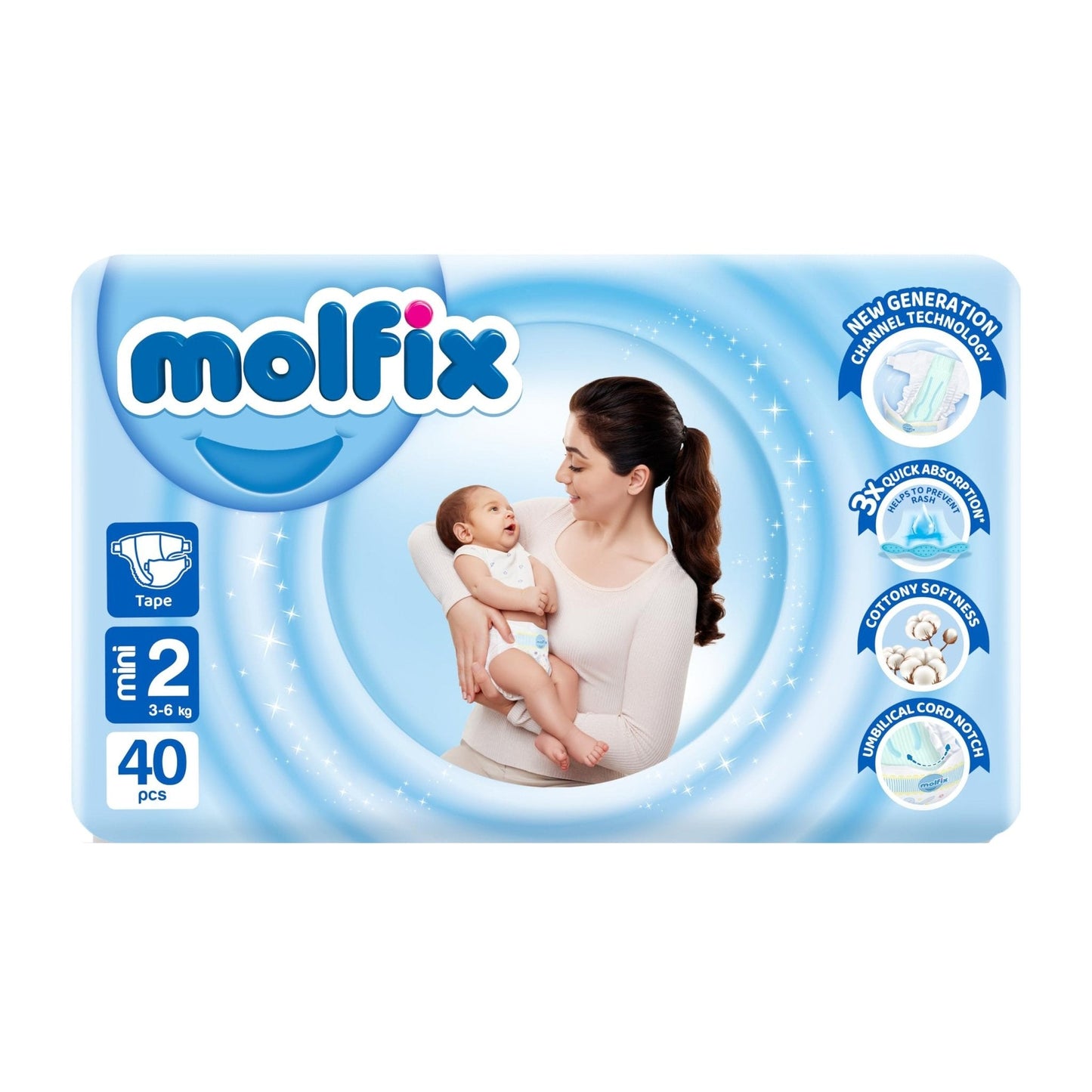 Molfix Comfort Fix Size (2) Mini 3-6Kg