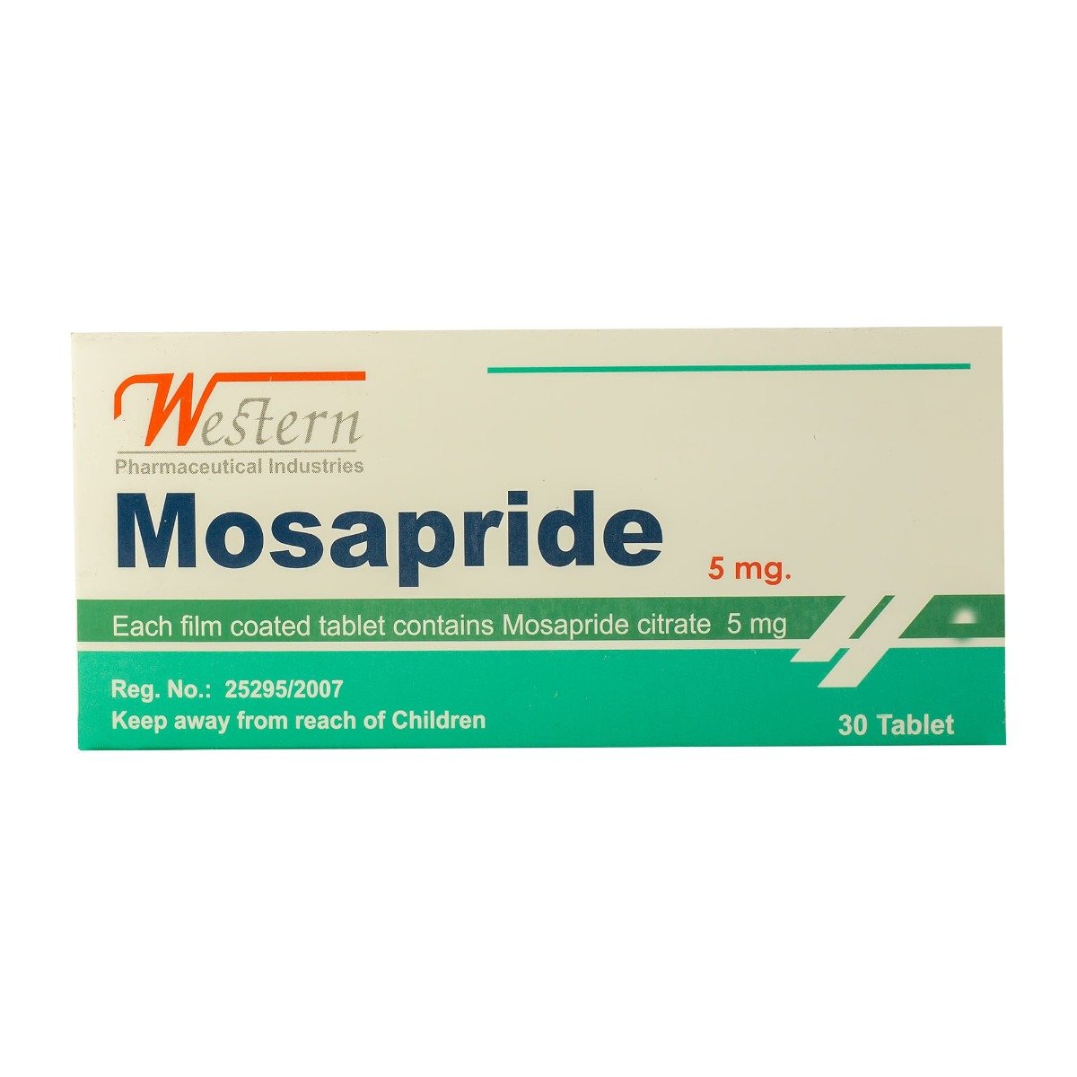 Mosapride 5 mg - 30 Tablets