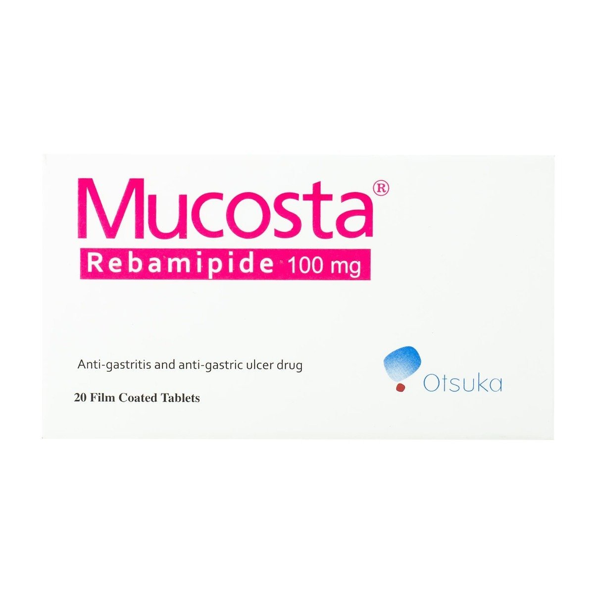 Mucosta 100 mg - 20 Tablets