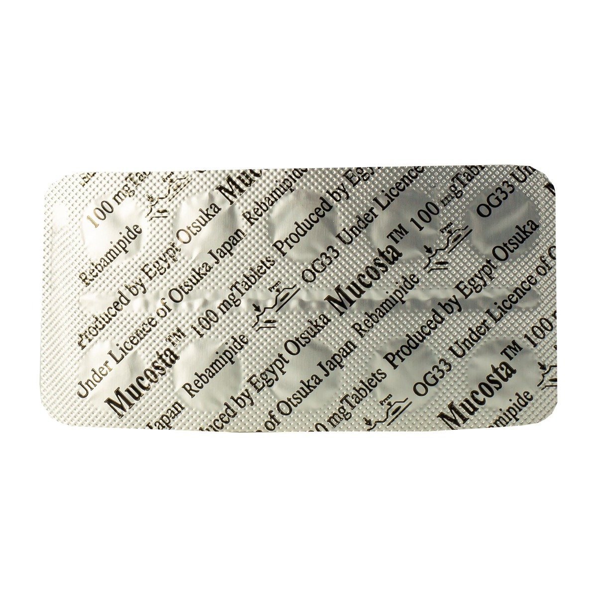 Mucosta 100 mg - 20 Tablets