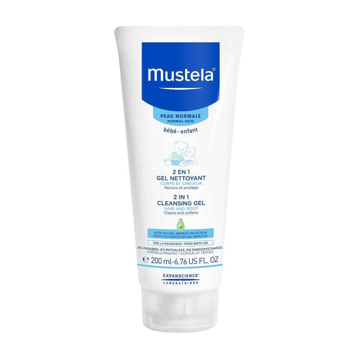 Mustela 2 in1 Gentle Cleansing Gel