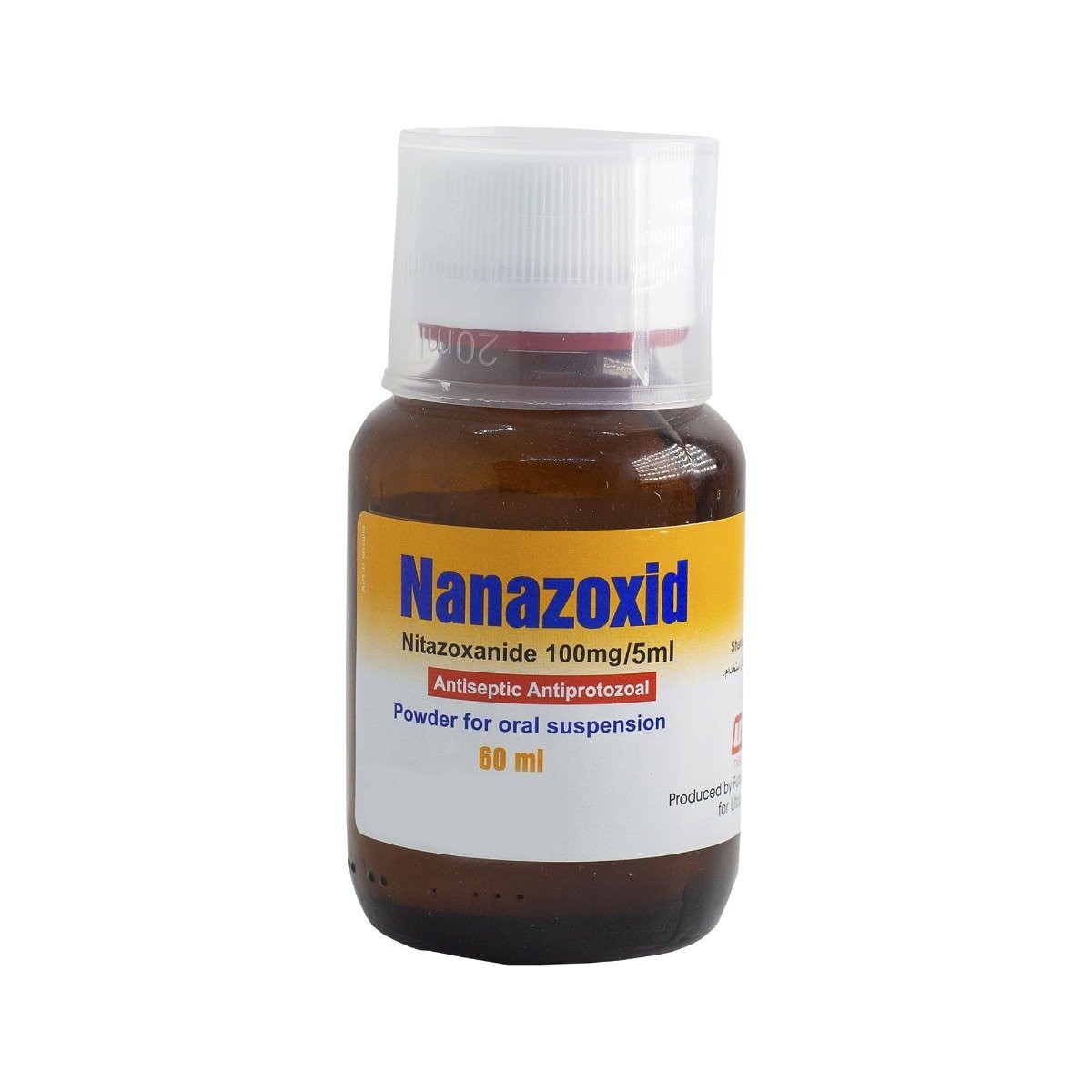 Nanazoxid 100 mg-5 ml Suspension - 60 ml