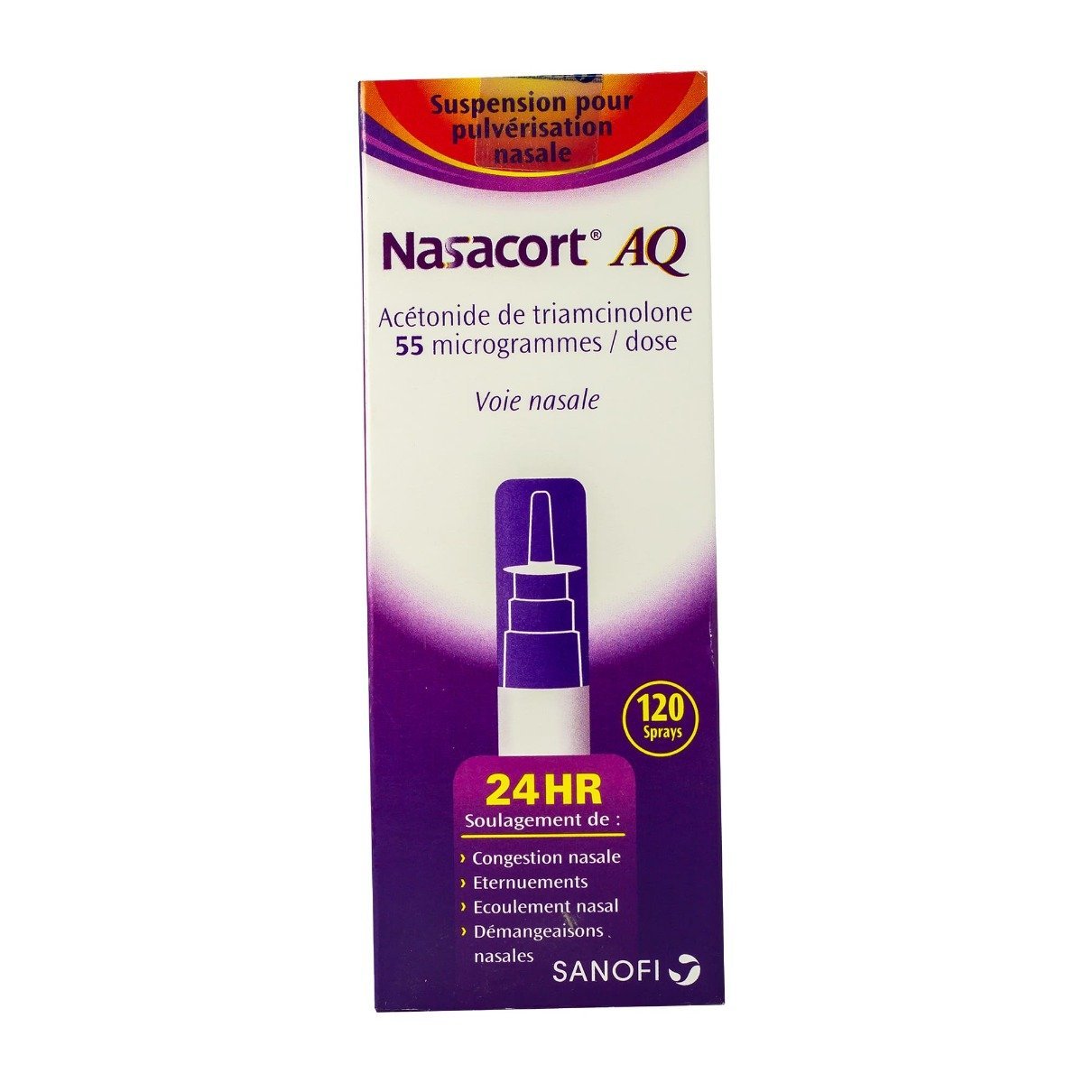 Nasacort Aqua 55 mcg Nasal Spray - 120 Puffs