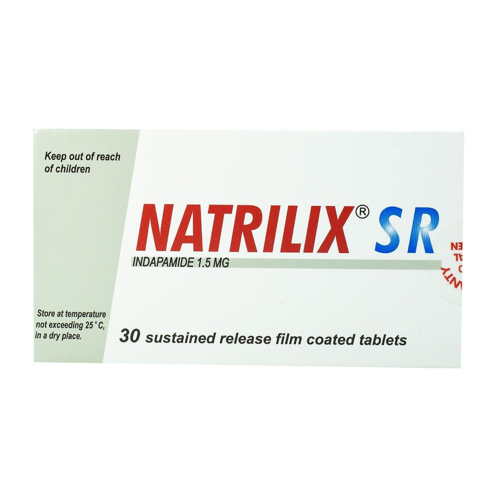Natrilix SR 1.5 mg - 30 Tablets – Re3aya Pharmacy