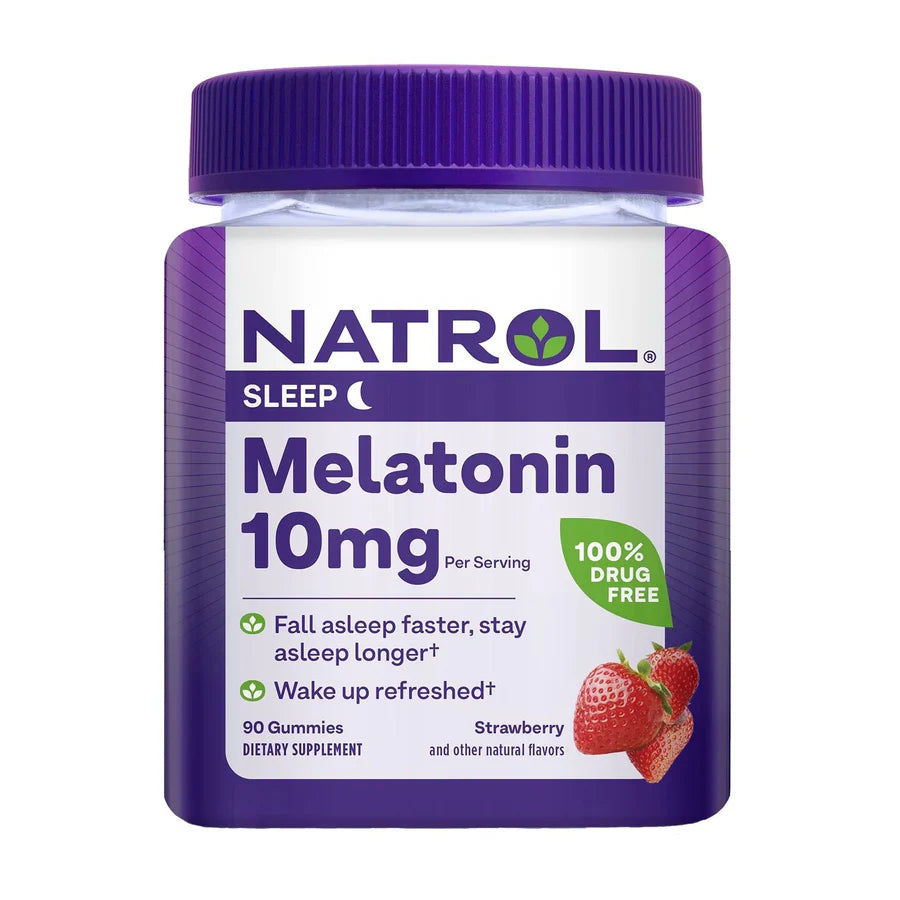 Natrol Melatonin 10 mg Strawberry - 90 Gummies