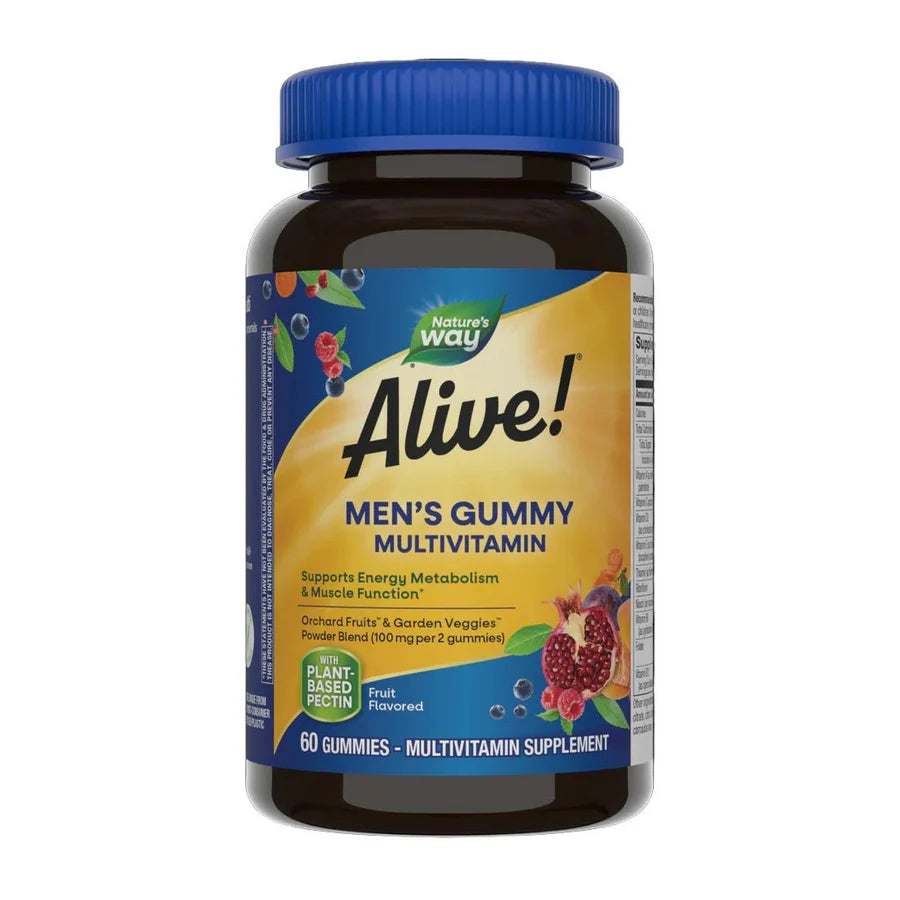 Nature’s Way Alive Men’s Gummy Multivitamin - 60 Gummies