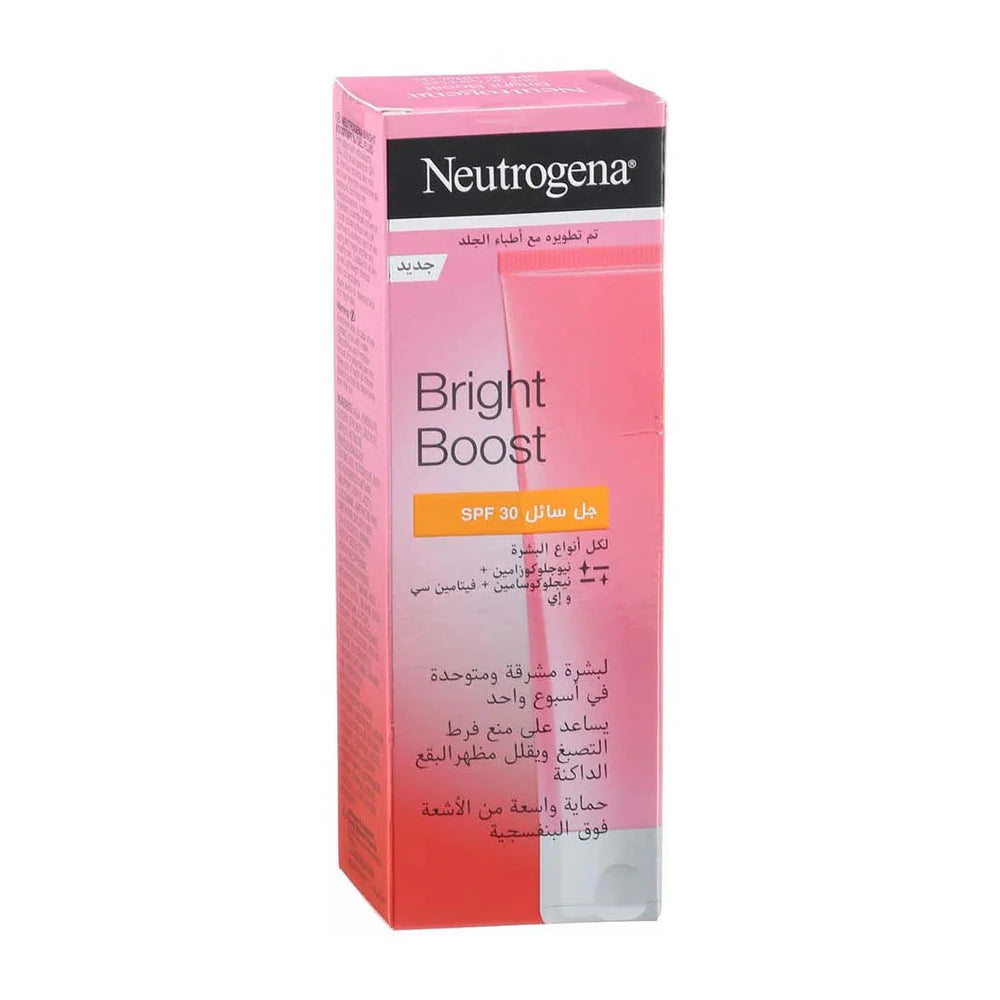 Neutrogena Bright Boost SPF 30 Gel Fluid – 50ml