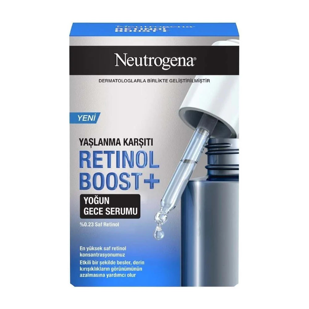 Neutrogena Retinol Boost+ Intense Night Serum – 30ml