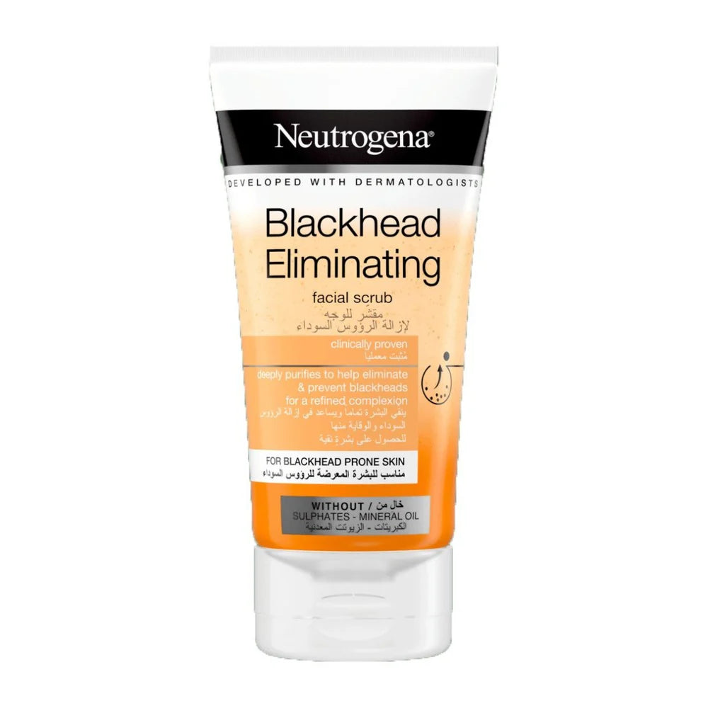 Neutrogena Visibly Clear Blackhead Eliminating Daily Face Scrub - 150ml