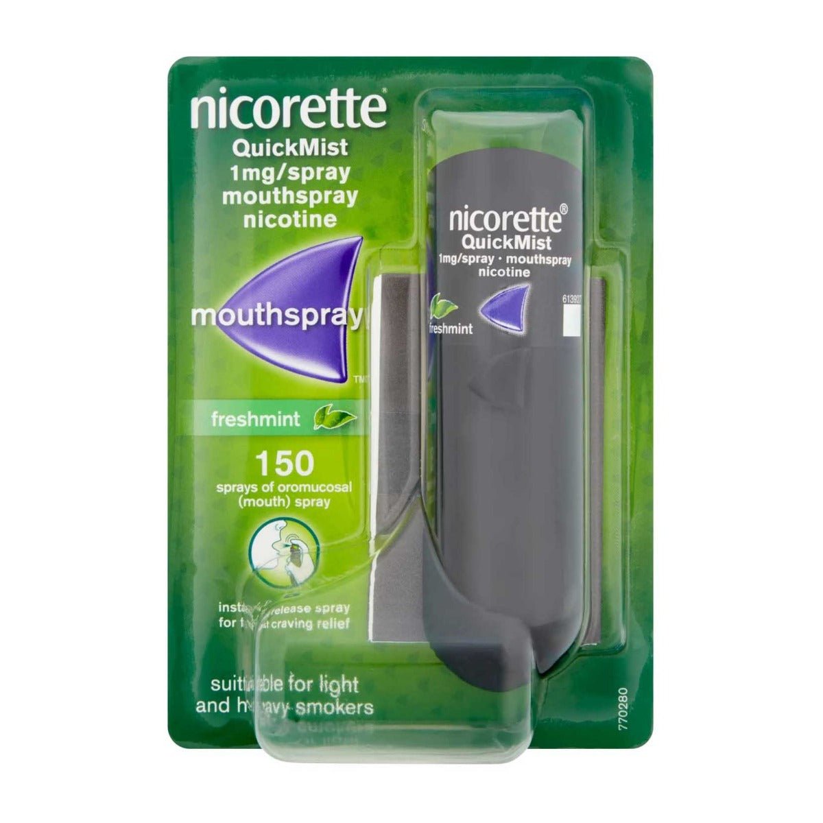 Nicorette Quick Mist Freshmint Mouth Spray – 150 sprays