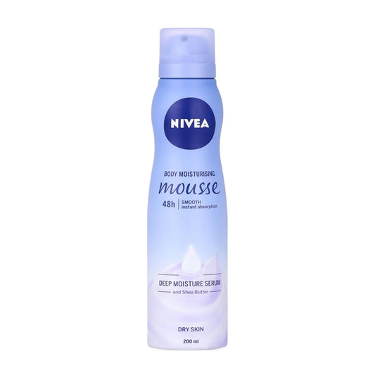 Nivea Deep Moisturising Serum and Shea Butter Body Mousse Spray – 200ml