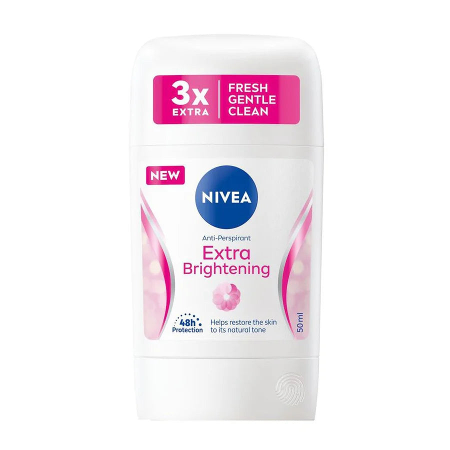 Nivea Extra Brightening Antiperspirant Stick - 50ml