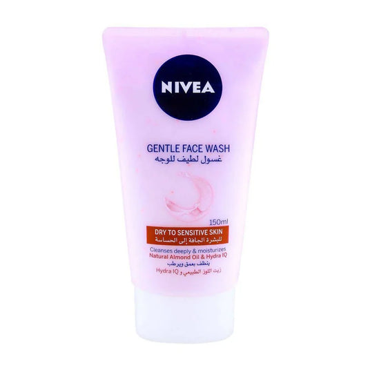 Nivea Gentle Face Wash For Dry to Sensitive Skin - 150ml