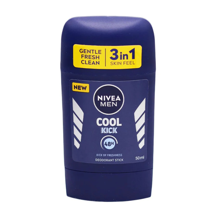 Nivea Men Cool Kick 48H Deodorant Stick - 50ml