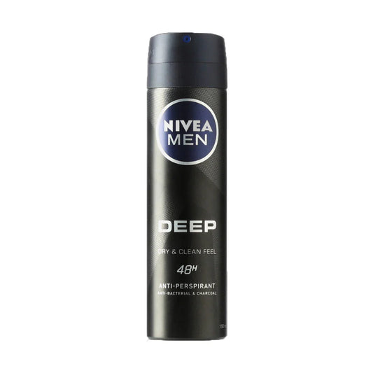 Nivea Men Deep Dry & Clean Feel Spray - 150ml