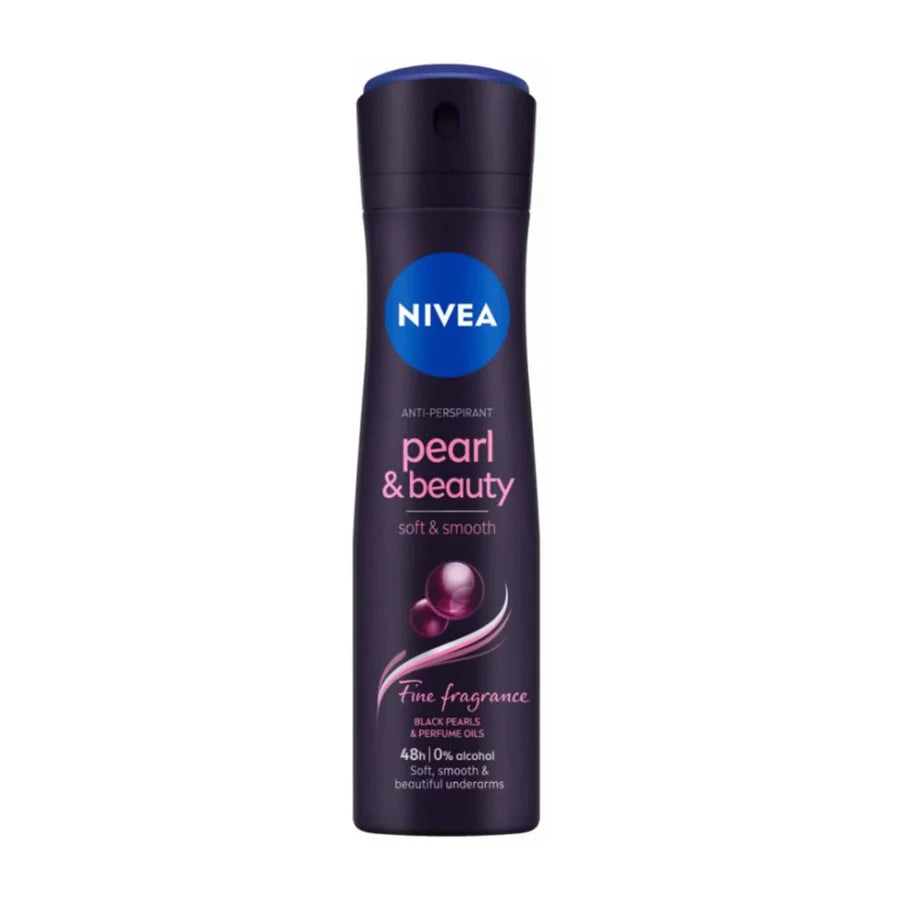 Nivea Pearl & Beauty Black Pearls Antiperspirant Spray - 150ml