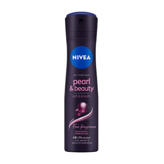 Nivea Pearl & Beauty Black Pearls Antiperspirant Spray - 150ml