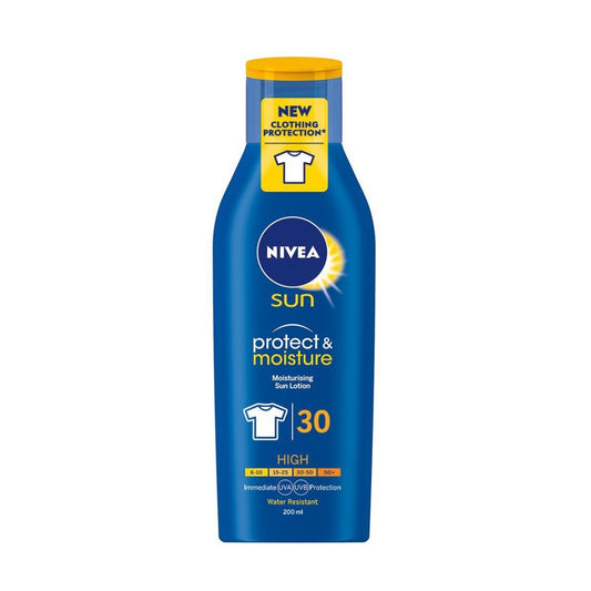 Nivea Protect & Moisture Sun Lotion SPF30 - 200ml