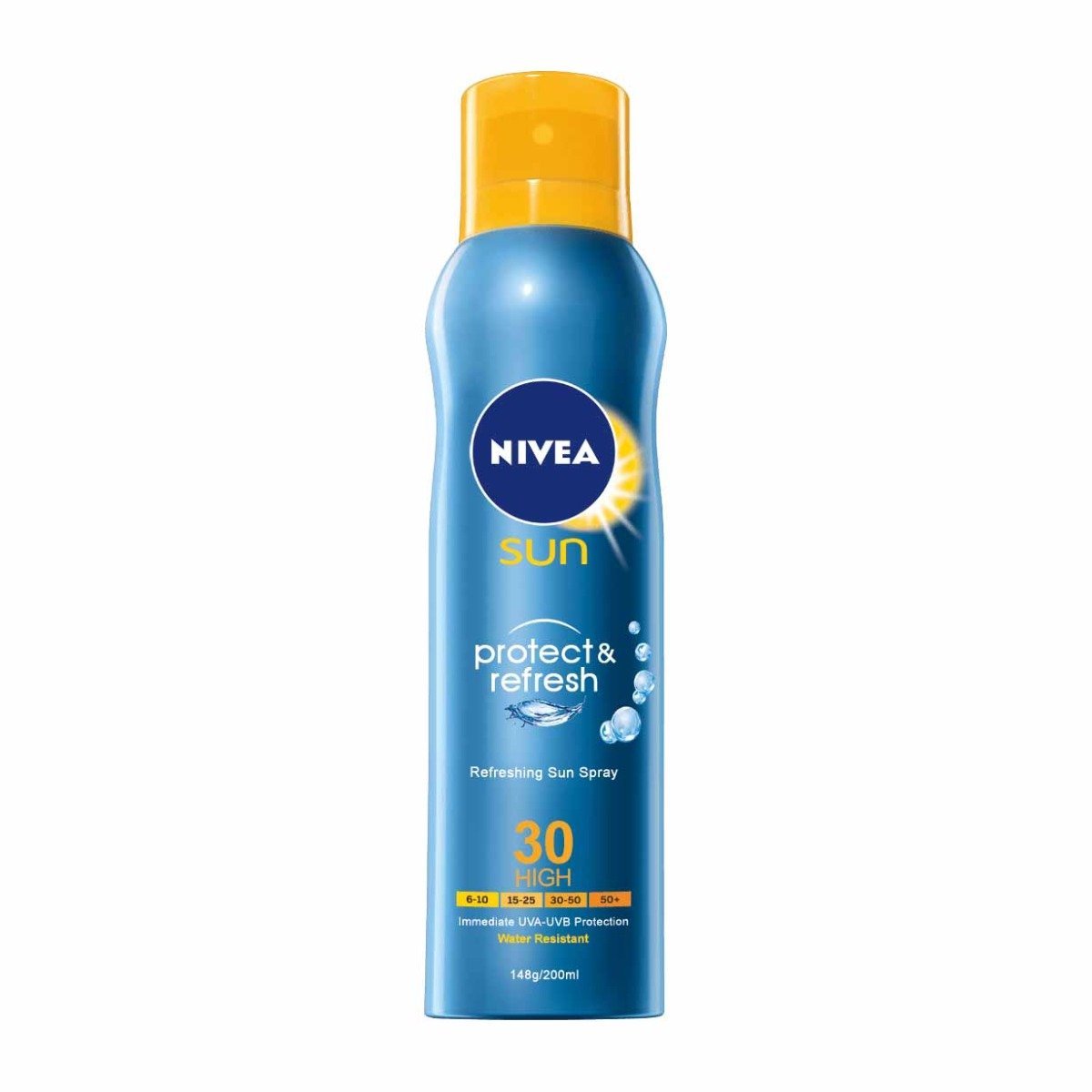 Nivea Protect & Refresh Invisible Cooling Sun Spray SPF30+ - 200ml