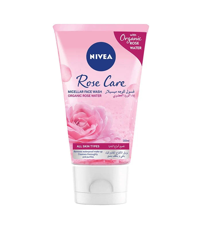 Nivea Rose Care Micellar Face Wash - 150ml