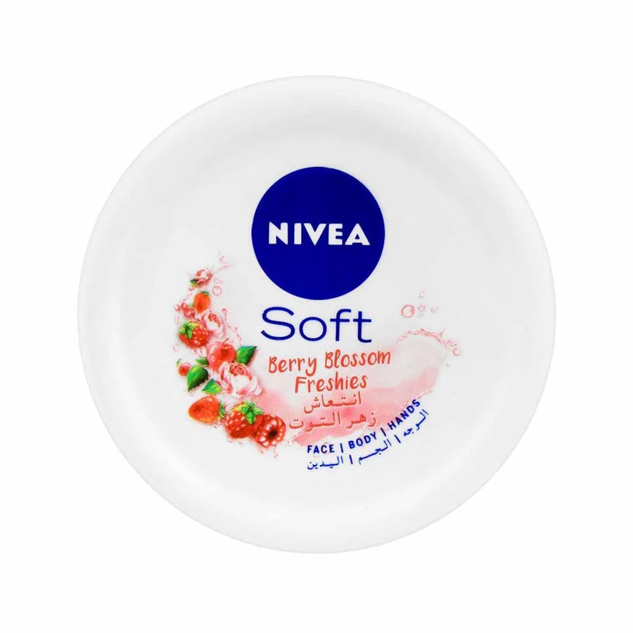 Nivea Soft Freshies Berry Blossom Cream - 100ml