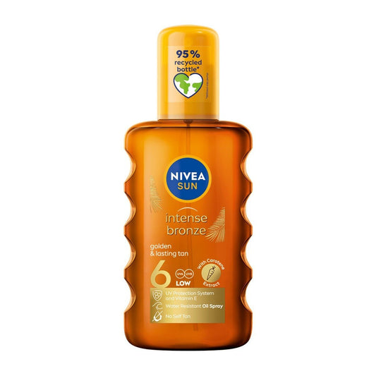 Nivea Sun Intense Bronze Golden & Lasting Tan Oil Spray – 200ml