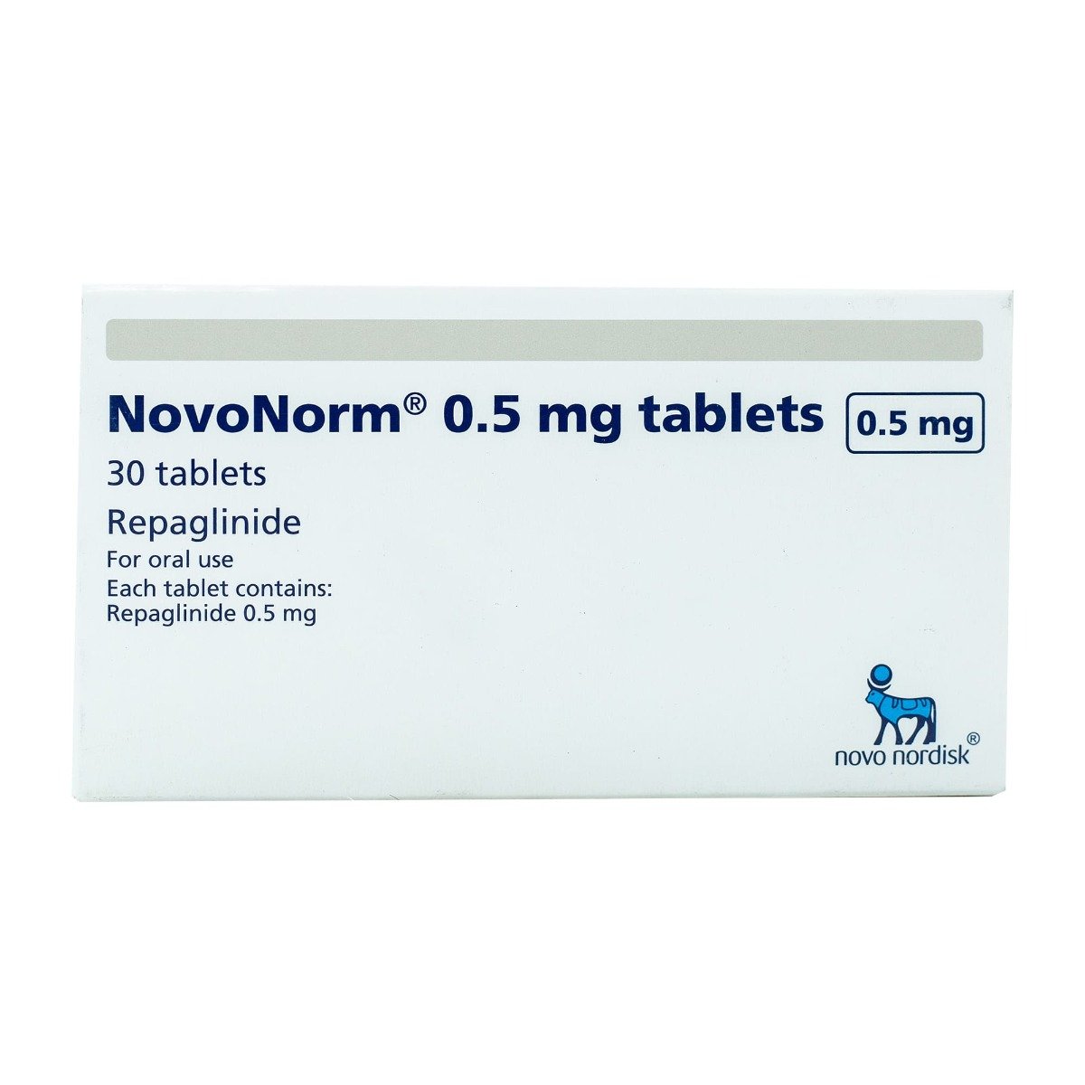 Novonorm 0.5 mg - 30 Tablets