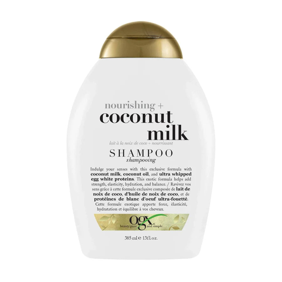 OGX Nourishing+ Coconut Milk Shampoo - 385ml