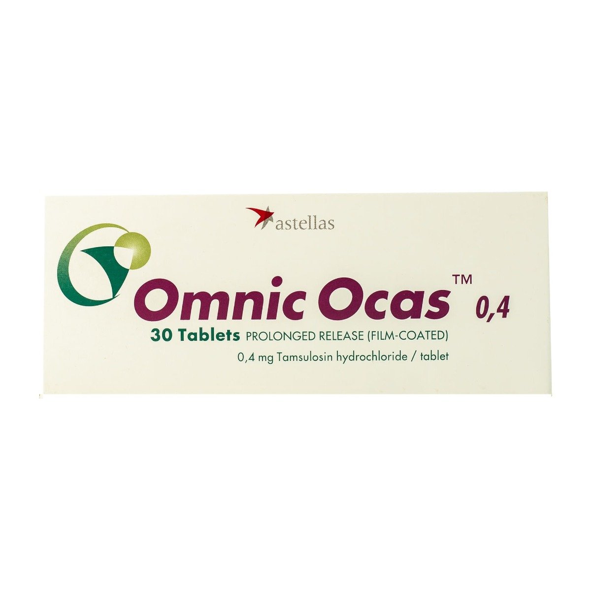 Omnic Ocas 0.4 mg - 30 Tablets