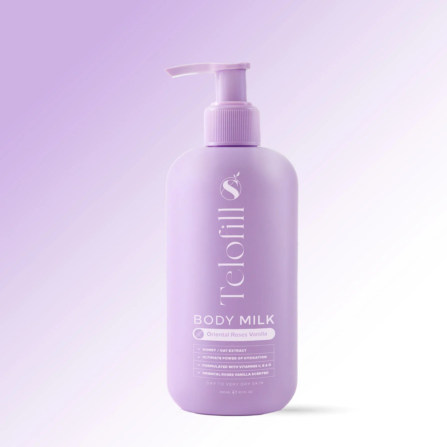 Telofill Body Milk Oriental Roses Vanilla 300 ml | لوشن للجسم تيلوفيل 300 مل