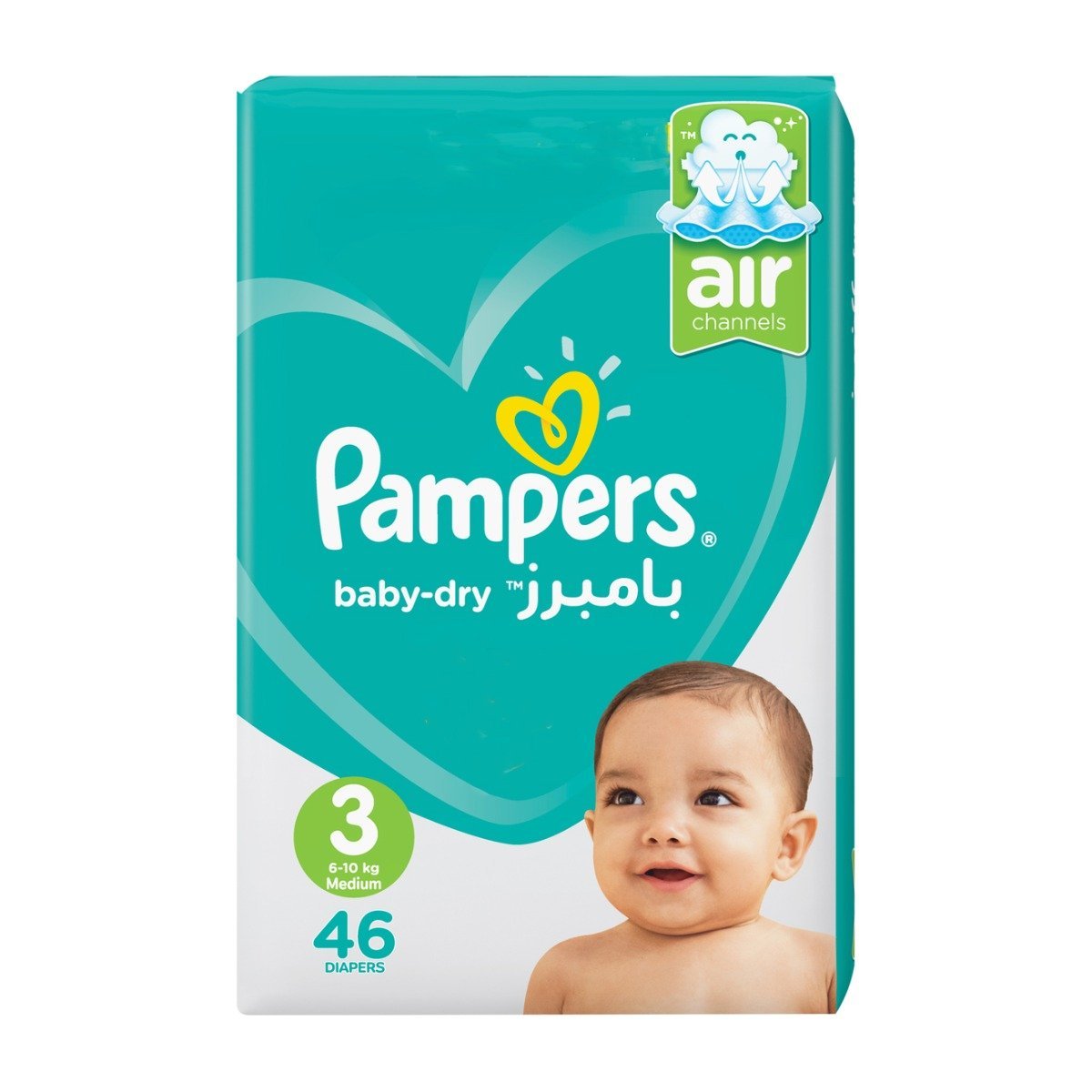 Pampers New Baby Dry Size (3) 6-10kg Midi