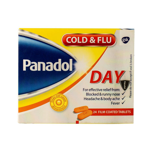 Panadol Cold & Flu day - 24 Tablets